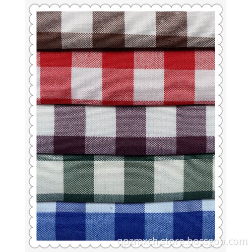 Kain Dicelup Benang Kotak-kotak Tartan
